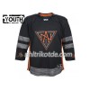 Team Nordamerika Trikot Blank 2016 World Cup Schwarz Premier - Kinder